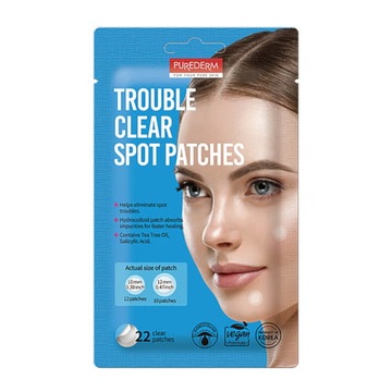 Purederm Trouble Clear Spot Patches Plasterki