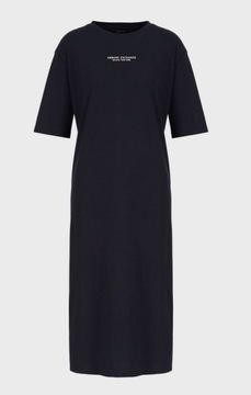 Armani Exchange sukienka 8NYACF YJG3Z 1200 Kolor czarny Rozmiar S