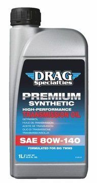 Olej do skrzyni biegów, przekładni Drag Specialties 80W-140 syntetyczny