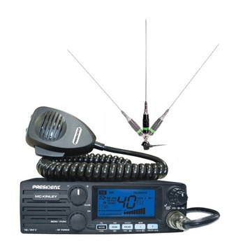 President McKinley + LEMM AT-71 ZESTAW CB RADIO