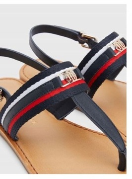 -45% Tommy Hilfiger Klapki Sandały damskie r. 37