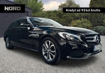 Mercedes Klasa C W205 2016 Mercedes-Benz Klasa C Bezwypadkowe, 279km, Plugin-In, KredytowanieLeasing