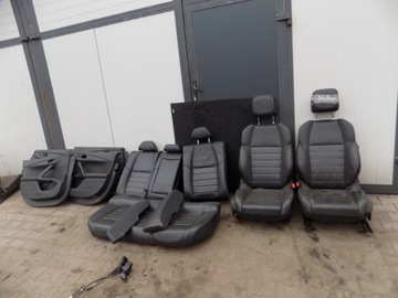 Wnętrze fotele kanapa Peugeot 508 I skóra