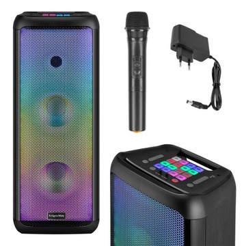 Głośnik Bluetooth Kruger&Matz kolumna karaoke