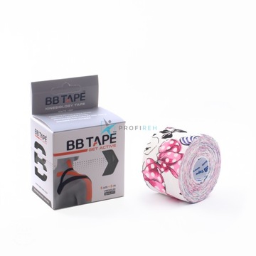 Taśma tejp do kinesiotapingu BB Tape 5cmx5m