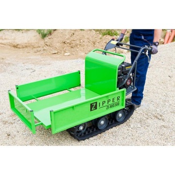MINI DUMP TRUCK, тачка бензиновая, 6,5 л.с., с плугом
