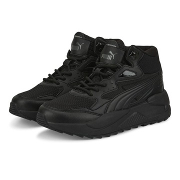 Buty zimowe młodzieżowe sportowe Puma X-Ray Speed wysokie czarne 37