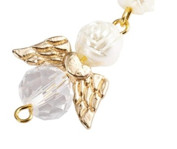 БЕЛЫЙ Спасибо четками сувенир КРЕЩЕНИЕ