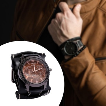 Муж. Наручные часы Классические кожаные часы для вечеринок Путешествия Деловые Черный