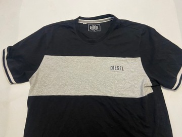 DIESEL MODNY T-SHIRT MĘSKI KOSZULKA ROZMIAR XL