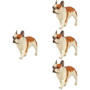 PIES ORNAMENTY FIGURKA OGRODOWA 4 SZT
