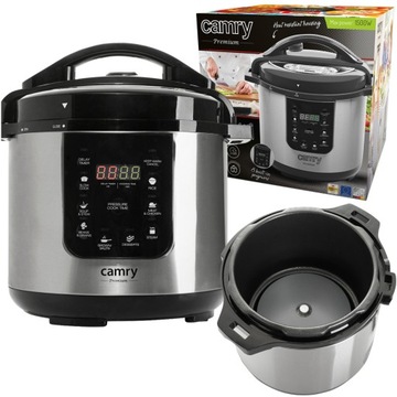 SZYBKOWAR ELEKTRYCZNY MULTIWAR GARNEK 6L REGULACJA TEMP 8xPROGRAM TIMER