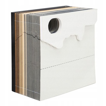 Zamek 3D Memo Pad Wielofunkcyjny kalendarz 2024