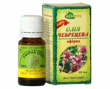 Olejek Tymiankowy, 100% Naturalny, Adverso, 10 ml