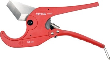 OBCINAK NOŻYCE DO CIĘCIA DO RUR PVC DO 63mm YATO