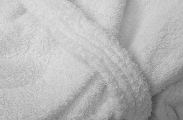 Szlafrok hotelowy frotte biały 100% bawełna L