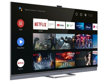TCL 55C825 UHD, AndroidTV Mini LED, 100 Гц, Androit TV и HDMI 2.1 - поврежден