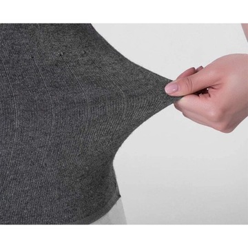 ПОЯС СОГРЕВАЮЩИЙ ПОЯС ИЗ КАШЕМИРА, РАСТЯЖАЕМЫЙ ПОЯС С ТЕРМОНАГРЕВАТЕЛЕМ ДЛЯ ПОГОДЫ