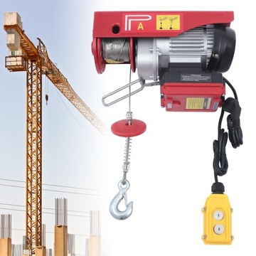 ЛЕБЕДКА ЭЛЕКТРИЧЕСКАЯ ТРОСОВАЯ 200КГ 230В