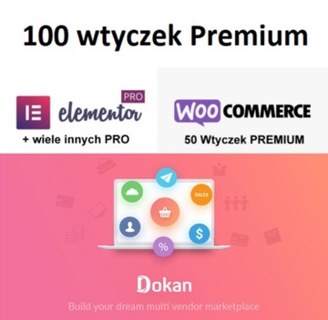 Wtyczka Dokan Pro Multi Vendor Marketplace Plugin