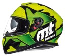Kask MT integralny Thunder 3 SV torn z blendą zielono żółty fluo