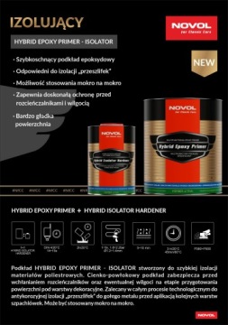 Набор NOVOL HYBRID EPOXY PRIMER + ISOLATOR 5.6L