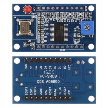 Модуль генератора сигналов AD9850 DDS МГц, 2X1 шт.