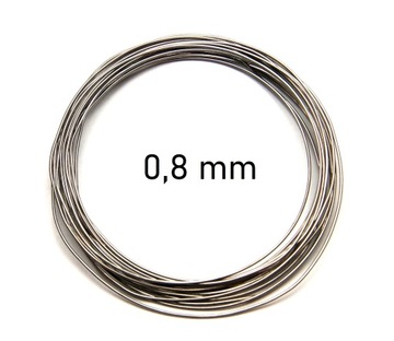 Drut ołowiany 0,8 mm x 2 metry Flytier.pl