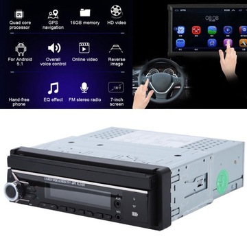 Uniwersalne radio samochodowe FM Bluetooth MP5 Odtwarzacz YJ