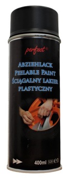 PERFECT LAKIER GUMA FOLIA W SPRAYU CZARNY MAT 0,4l