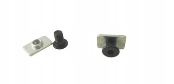 Zestaw Wpust t-nut m5 v-slot śruba 8mm 25szt