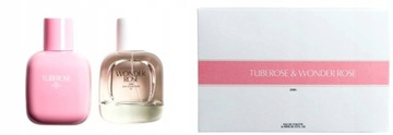 a412 PERFUMY ZARA TUBEROSE 90ML + WONDER ROSE 90ML