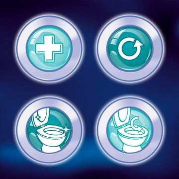 Туалетный гель Bref 10x Effect Max White 700мл