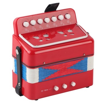 Dziecięcy 7-klawiszowy 2 basowy Mini mały