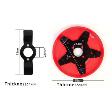 Головка косилки Лезвие косилки Пластина прополки Small и B