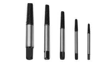 НАБОР ИЗ 5 ЭКСТРАКТОРОВ ДЛЯ СЛОМАННЫХ ВИНТОВ