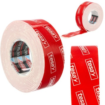 Суперпрочная лента POWERBOND TESA 1,5 м, двусторонняя.