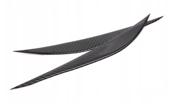 ГЛАЗА ЛАМП BMW 3 F30 F31 ЧЕРНЫЙ ГЛЯНЦЕ / КАРБОН