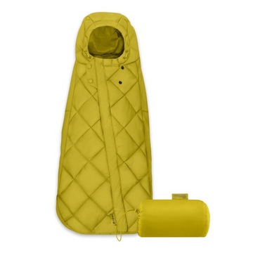 CYBEX SNOGGA MINI ŚPIWOREK UNIWERSALNY DO FOTELIKÓW MUSTARD YELLOW