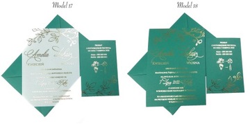 ПОЗОЛОЧЕННЫЕ СВАДЕБНЫЕ ПРИГЛАШЕНИЯ