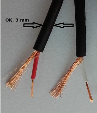 PRZEWÓD EKRANOWANY KABEL 2 x RCA 2XRCA
