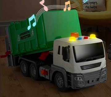Звуковые эффекты вождения мусоровоза 1;16