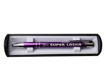 DŁUGOPIS SUPER LASKA ETUI prezent Dla Dziewczyny