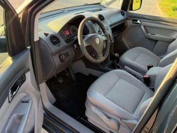 Volkswagen Caddy III Furgon 1.6 102KM 2008 Volkswagen Caddy Vw Caddy 1.6Benz. Klimatron Parktroniki Elektryka Hak Navi, zdjęcie 13
