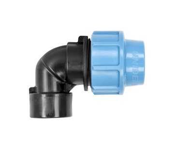 Kolano do rury PE 32x3/4 GW Unidelta