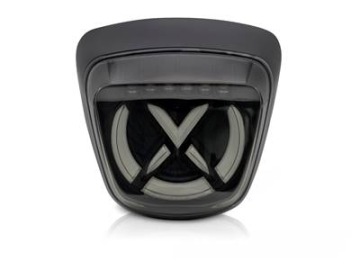LAMPY TYLNE DIODE VESPA SPRINT 125 / 150 SMOKE BLACK WHITE LED