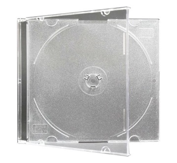 PUDEŁKA CD SLIM 50 szt. - Bezbarwne WaWa
