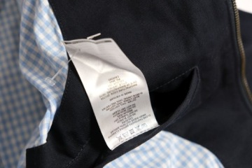 LYLE&SCOTT__GINGHAM HARRINGTON__НОВАЯ МУЖСКАЯ КУРТКА ТЕМНО-СИНЯЯ__S