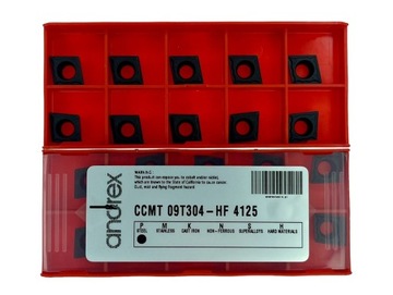 Płytki węglikowe CCMT 09T304 HF 4125 STAL