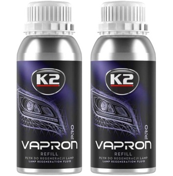 K2 VAPRON Комплект для регенерации фар 1.2L PRO